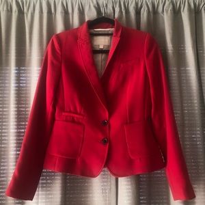 Red blazer